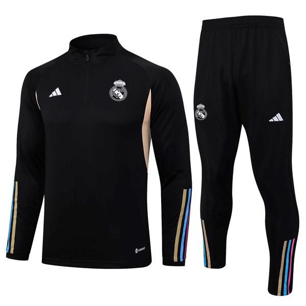 Sweatshirts Real Madrid 2024 Schwarz